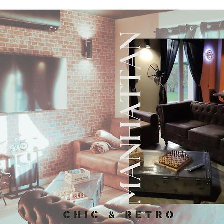 Le Manhattan Authentique Maison Climatisee 78 M2 Brasles Bagian luar foto