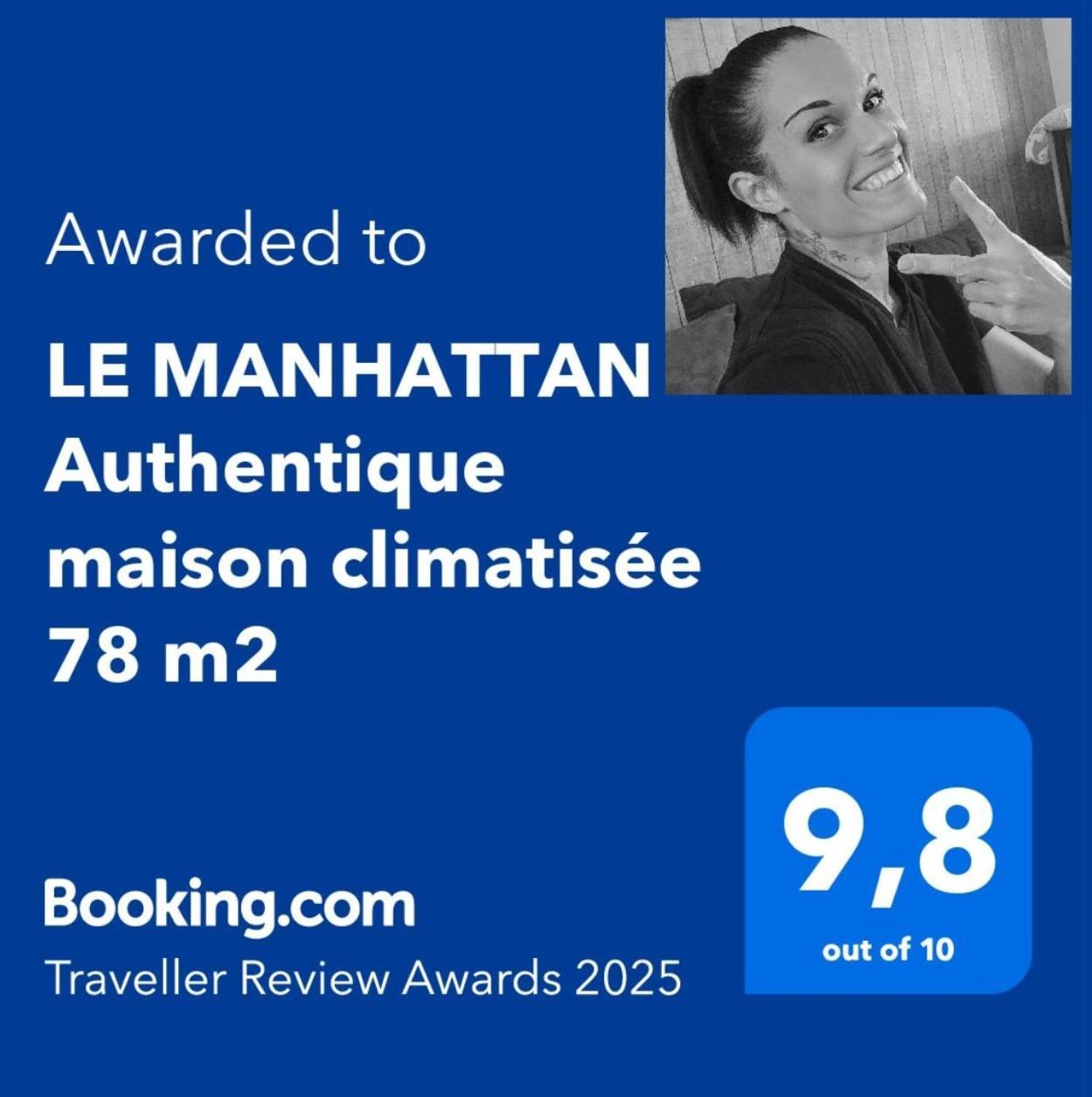 Le Manhattan Authentique Maison Climatisee 78 M2 Apartment Brasles Bagian luar foto